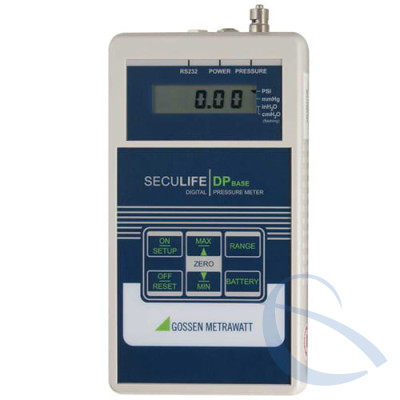 Прецизійний цифровий прилад для тестування манометрів SECULIFE DP BASE