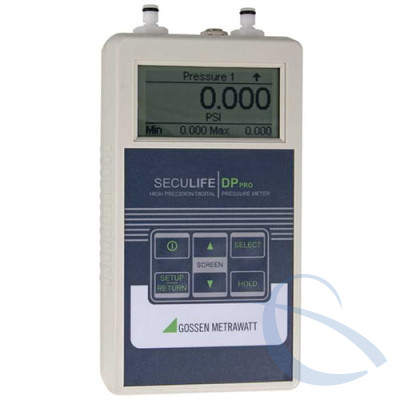 Прецизійний цифровий прилад для вимірювання тиску SECULIFE DP PRO