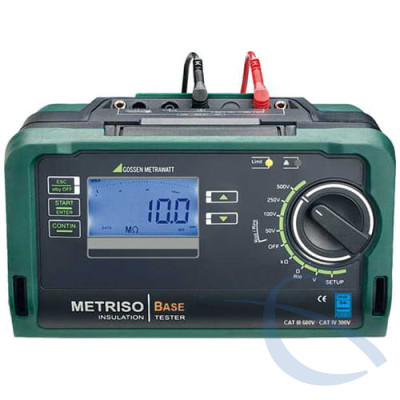 Прилад для вимірювання опору ізоляції, низького опору та напруги METRISO BASE