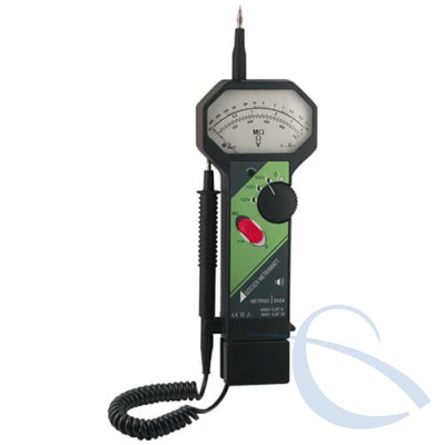 Аналоговий вимірювач ізоляції, вимірювач низького опору, вольтметр із зумером METRISO 5024