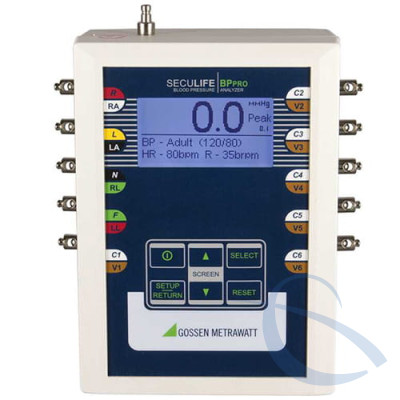 Багатопараметричний симулятор моніторів пацієнта SECULIFE BP PRO 