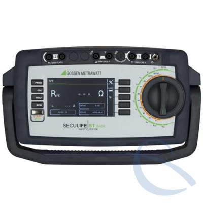 Випробувальний прилад для тестування електричної безпеки медичного обладнання і систем SECULIFE ST BASE 25